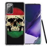 Samsung Galaxy Note 20 Mexico Flag Skull Double Layer Phone Case Cover