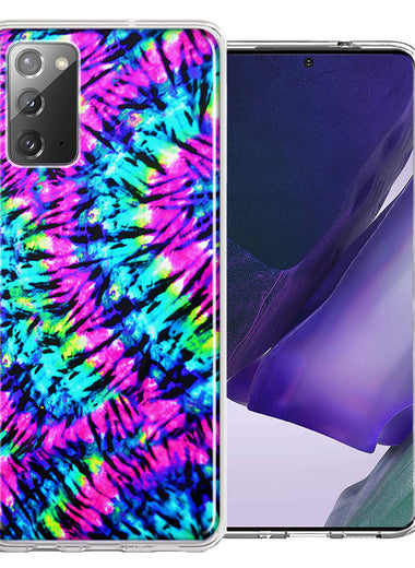Samsung Galaxy Note 20 Hippie Tie Dye Double Layer Phone Case Cover