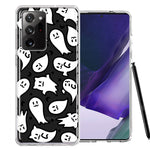 Samsung Galaxy Note 20 Ultra Kawaii Manga Cute Halloween Ghosts Spirits Design Double Layer Phone Case Cover