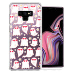 Samsung Galaxy Note 9 Floating Heart Glasses Love Ghosts Vaneltines Day Cutie Daisy Double Layer Phone Case Cover