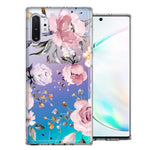 For Samsung Galaxy Note 10 Soft Pastel Spring Floral Flowers Blush Lavender Phone Case Cover