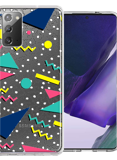 Samsung Galaxy Note 20 90's Swag Shapes Design Double Layer Phone Case Cover