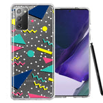 Samsung Galaxy Note 20 90's Swag Shapes Design Double Layer Phone Case Cover