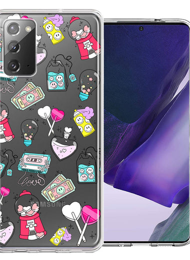 Samsung Galaxy Note 20 Valentine's Day Candy Feels like Love Hearts Double Layer Phone Case Cover