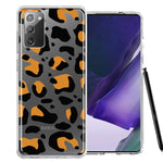 Samsung Galaxy Note 20 Classic Animal Wild Leopard Jaguar Print Double Layer Phone Case Cover