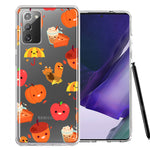 Samsung Galaxy Note 20 Thanksgiving Autumn Fall Design Double Layer Phone Case Cover