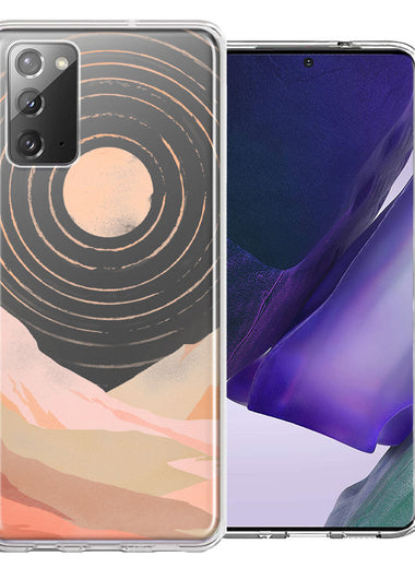 Samsung Galaxy Note 20 Desert Mountains Design Double Layer Phone Case Cover