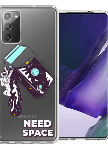Samsung Galaxy Note 20 Need Space Astronaut Stars Design Double Layer Phone Case Cover
