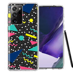 Samsung Galaxy Note 20 Ultra 90's Swag Shapes Design Double Layer Phone Case Cover