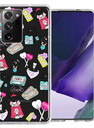 Samsung Galaxy Note 20 Ultra Valentine's Day Candy Feels like Love Hearts Double Layer Phone Case Cover