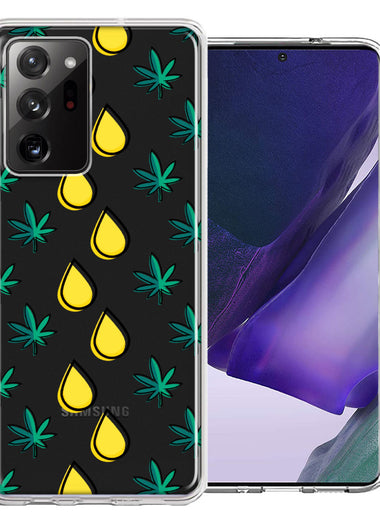 Samsung Galaxy Note 20 Ultra Medicinal Drip Design Double Layer Phone Case Cover
