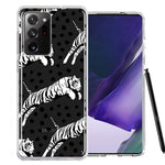 Samsung Galaxy Note 20 Ultra Tiger Polkadots Design Double Layer Phone Case Cover