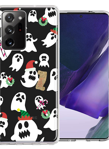 Samsung Galaxy Note 20 Ultra Halloween Christmas Ghost Design Double Layer Phone Case Cover