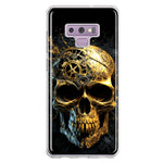 Samsung Galaxy Note 9 Steampunk Skull Science Fiction Machinery Double Layer Phone Case Cover