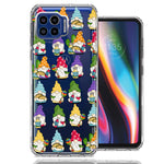 Motorola One 5G Cinco De Mayo Party Cute Gnomes Mexico Tacos Fiesta Double Layer Phone Case Cover