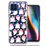 Motorola One 5G Floating Heart Glasses Love Ghosts Vaneltines Day Cutie Daisy Double Layer Phone Case Cover