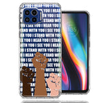 Motorola One 5G BLM Equality Stand With You Double Layer Phone Case Cover