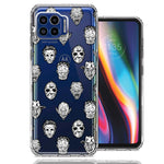 Motorola One 5G Halloween Horror Villans Design Double Layer Phone Case Cover