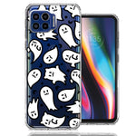 Motorola One 5G Kawaii Manga Cute Halloween Ghosts Spirits Design Double Layer Phone Case Cover