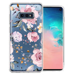 For Samsung Galaxy S10e Soft Pastel Spring Floral Flowers Blush Lavender Phone Case Cover