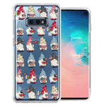 Samsung Galaxy S10e USA Fourth Of July American Summer Cute Gnomes Patriotic Parade Double Layer Phone Case Cover