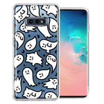 Samsung Galaxy S10e Kawaii Manga Cute Halloween Ghosts Spirits Design Double Layer Phone Case Cover
