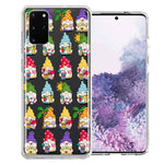 Samsung Galaxy S20 Summer Beach Cute Gnomes Sand Castle Shells Palm Trees Double Layer Phone Case Cover