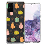 Samsung Galaxy S20 Plus Fall Autumn Fairy Pumpkins Thanksgiving Spooky Season Double Layer Phone Case Cover