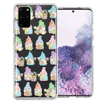 Samsung Galaxy S20 Plus Pastel Easter Cute Gnomes Spring Flowers Eggs Holiday Seasonal Double Layer Phone Case Cover
