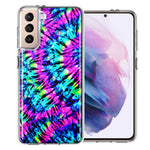 Samsung Galaxy S21 Plus Hippie Tie Dye Double Layer Phone Case Cover