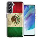 Samsung Galaxy S21 FE Flag of Mexico Double Layer Phone Case Cover