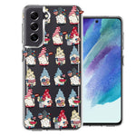 Samsung Galaxy S21FE USA Fourth Of July American Summer Cute Gnomes Patriotic Parade Double Layer Phone Case Cover