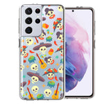 Samsung Galaxy S21 Ultra Day of the Dead Design Double Layer Phone Case Cover