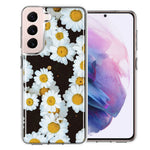 Samsung Galaxy S22 Plus Cute Daisy Flowers Double Layer Phone Case Cover