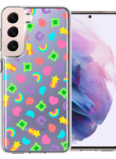 Samsung Galaxy S22 Plus Cute Lucky Marshmallow Cereal Nostalgic Double Layer Phone Case Cover