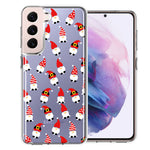 Samsung Galaxy S22 Plus Cute Red Christmas Holiday Santa Gnomes Design Double Layer Phone Case Cover