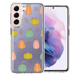 Samsung Galaxy S22 Plus Fall Autumn Fairy Pumpkins Thanksgiving Spooky Season Double Layer Phone Case Cover