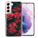 Samsung Galaxy S22 Plus Red Roses Double Layer Phone Case Cover