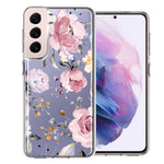 For Samsung Galaxy S22 Plus  Soft Pastel Spring Floral Flowers Blush Lavender Phone Case Cover