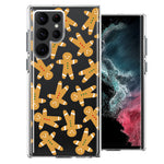 Samsung Galaxy S22 Ultra Christmas Gingerbread Traditional Holiday Cookies By BillyElleCo Double Layer Phone Case Cover