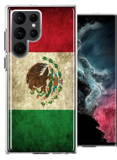 Samsung Galaxy S22 Ultra Flag of Mexico Double Layer Phone Case Cover
