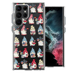Samsung Galaxy S22 Ultra USA Fourth Of July American Summer Cute Gnomes Patriotic Parade Double Layer Phone Case Cover