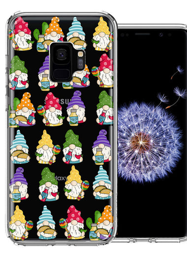 Samsung Galaxy S9 Cinco De Mayo Party Cute Gnomes Mexico Tacos Fiesta Double Layer Phone Case Cover
