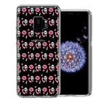 Samsung Galaxy S9 Pink Horror Valentine Character Ghostface Boyfriend Call Me Hearts Double Layer Phone Case Cover