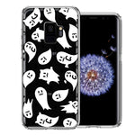 Samsung Galaxy S9 Kawaii Manga Cute Halloween Ghosts Spirits Design Double Layer Phone Case Cover
