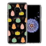 Samsung Galaxy S9 Plus Fall Autumn Fairy Pumpkins Thanksgiving Spooky Season Double Layer Phone Case Cover