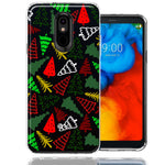 LG Aristo 4/Escape PLUS/Tribute Royal Christmas Trees Holiday Festive Winter By BillyElleCo Double Layer Phone Case Cover