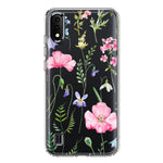 Samsung Galaxy A01 Spring Pastel Wild Flowers Summer Classy Elegant Beautiful Hybrid Protective Phone Case Cover