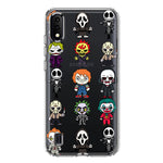 Samsung Galaxy A01 Cute Classic Halloween Spooky Cartoon Characters Hybrid Protective Phone Case Cover