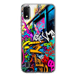 Samsung Galaxy A01 Urban Graffiti Street Art Painting Hybrid Protective Phone Case Cover